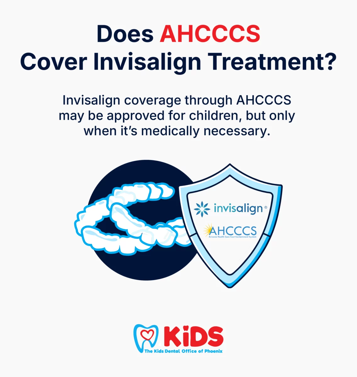 Does AHCCCS Cover Invisalign Treatment